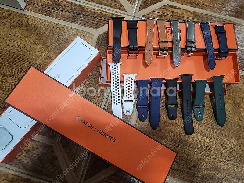 에르메스 애플워치6 44m <스트랩많이포함>--2