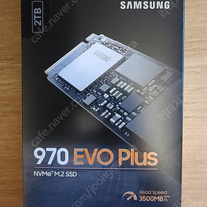 삼성 970 EVO PLUS 2TB 미개봉 새제품 NVMe m.2 SSD