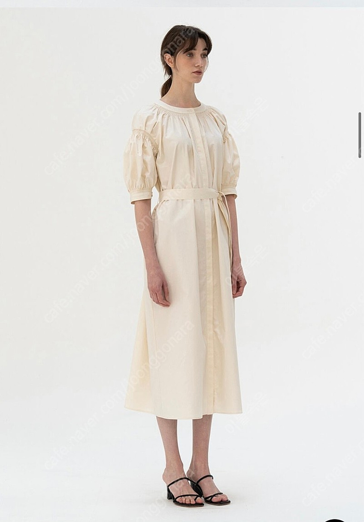 킨더살몬 원피스 오리지날 벌룸 드레스 크림 이미지