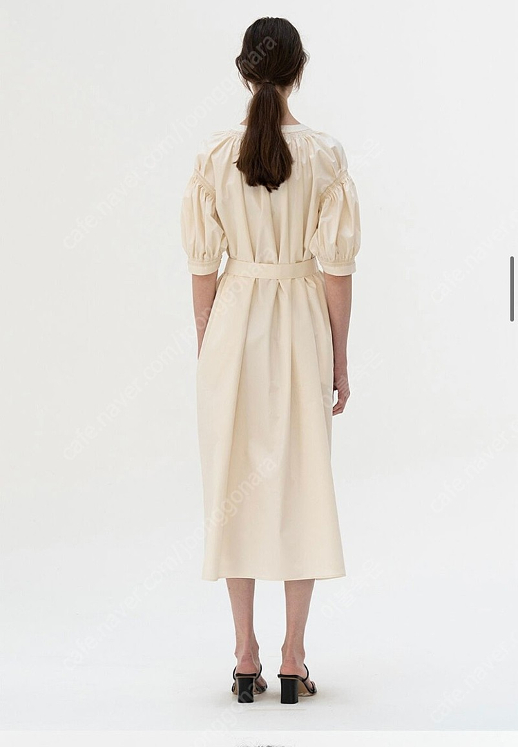 킨더살몬 원피스 오리지날 벌룸 드레스 크림 이미지