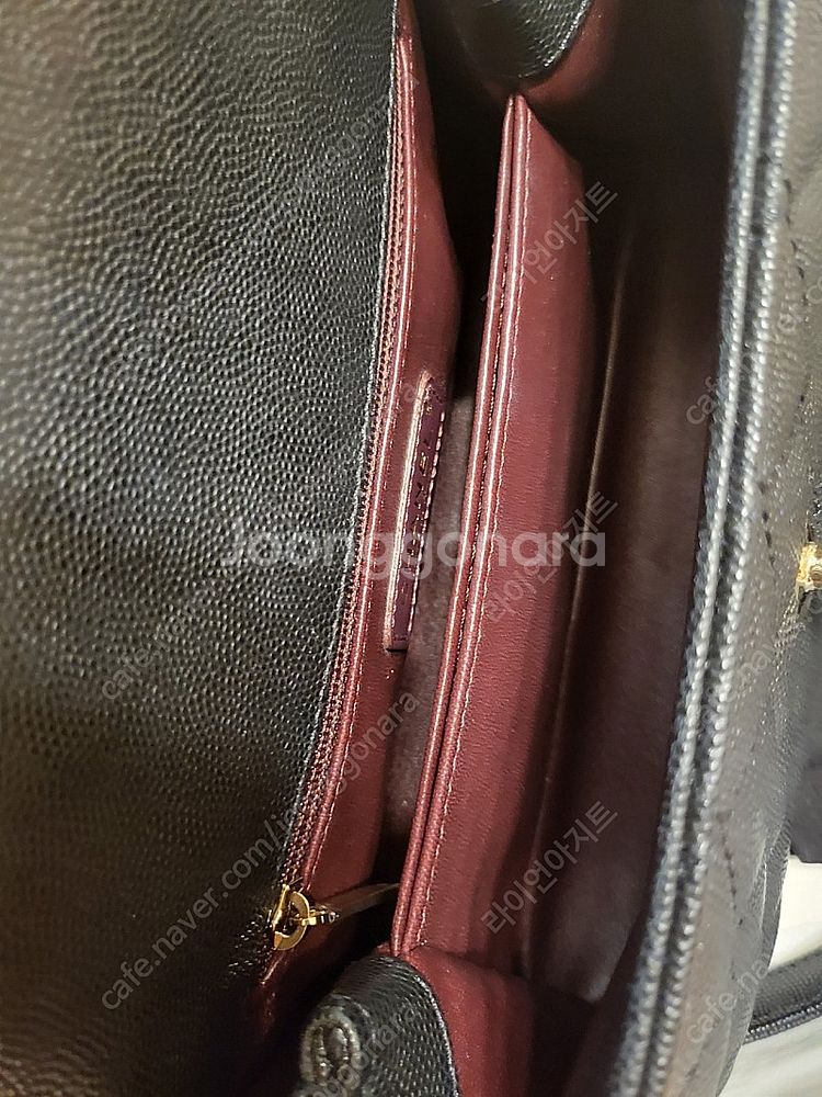 샤넬 코코핸들 스몰(구 스몰.현 미듐) 블랙(블랙기본핸들) 내장칩--2