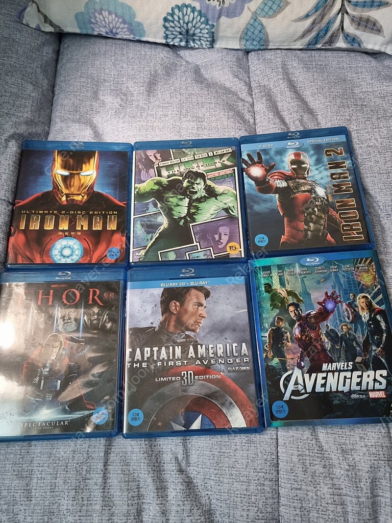 마블 시네마틱 유니버스 영화 블루레이 판매합니다. | 중고나라 - 안심되는 중고거래