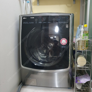 LG 중고 드럼세탁기 21kg (F21VBT) 판매합니다.