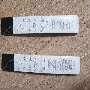 삼성 무풍 2in 1에어컨 리모컨