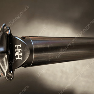 H&H 티탄 싯포 600mm 브롬톤에 사용 노 컷팅 하단벙 포함 520mm 교환가능 실버색상으로 교환가능
