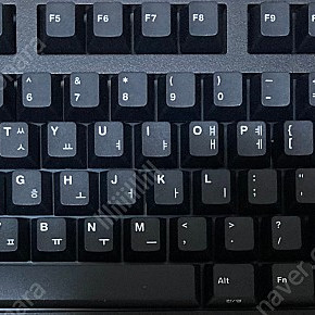 레오폴드 블랙이색 키캡 87키