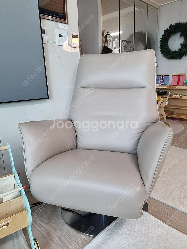 알로소 라임 리클라이너 가죽--2