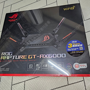 ASUS ROG Rapture GT-AX6000 wifi 6 공유기 미개봉 인텍앤컴퍼니정품 판매합니다