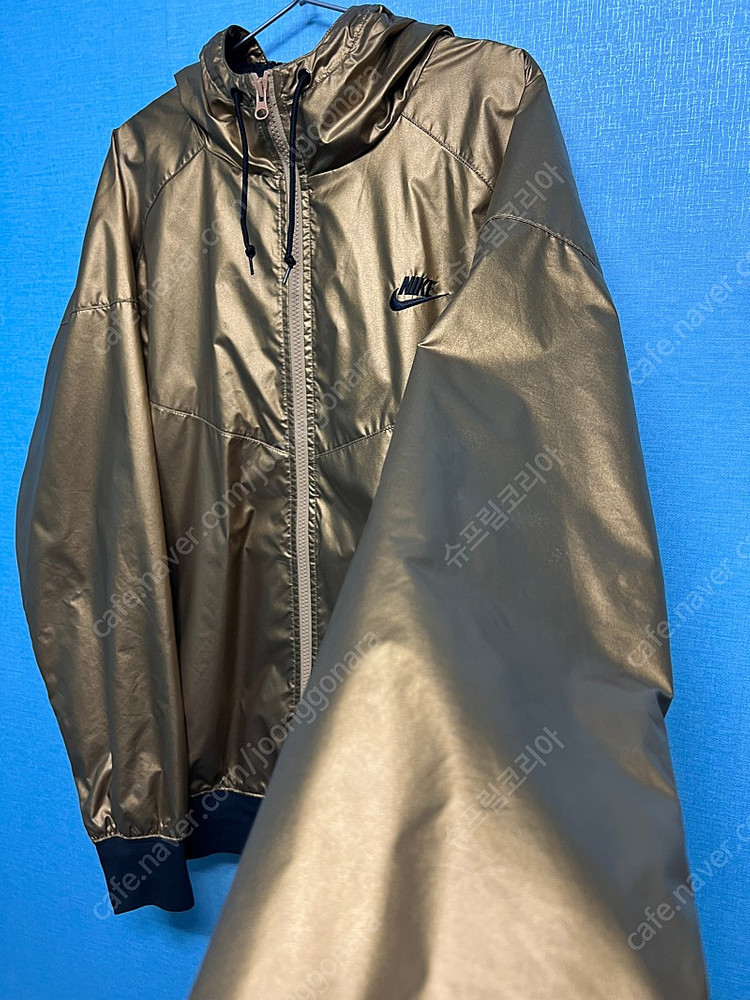 XXL 나이키 윈드러너 gold 바람막이 자켓 점퍼 이미지