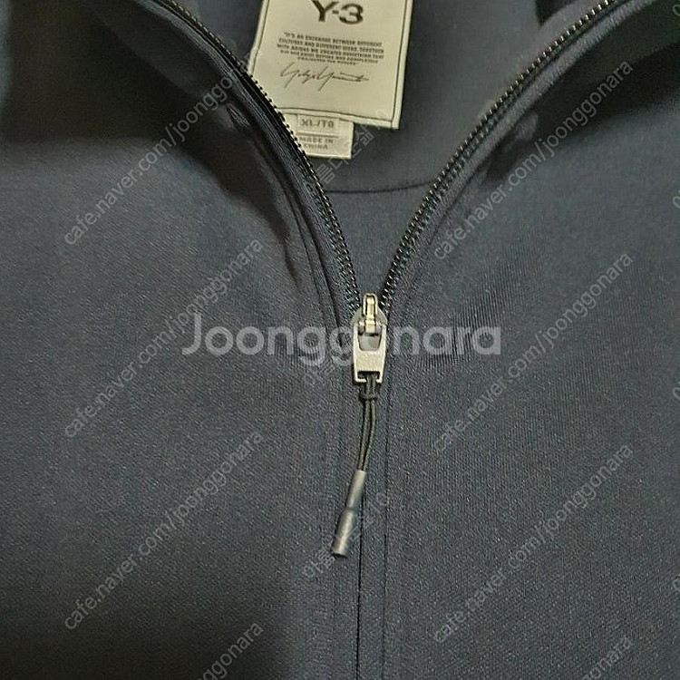 Y-3요지야마모토 아디다스 저지 네이비XL--3