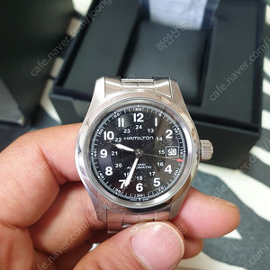 해밀턴 카키필드 38미리