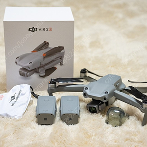 DJI 매빅에어2s (거의) 콤보구성 팔아요 (A급).