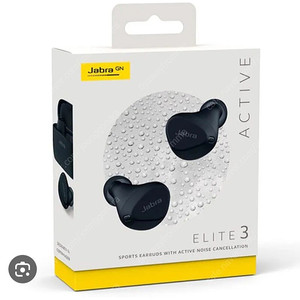 jabra elite 3 active 자브라 무선 이어폰 미개봉 검정색 새 것