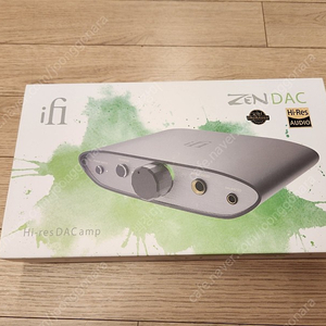 iFi ZEN DAC V2 고해상도 헤드폰 앰프 (젠덱 V2)- 직거래(20만) 미개봉