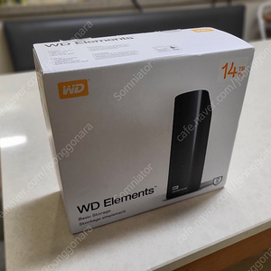 외장하드 WD(﻿Western Digital) Elements 14TB 팝니다.