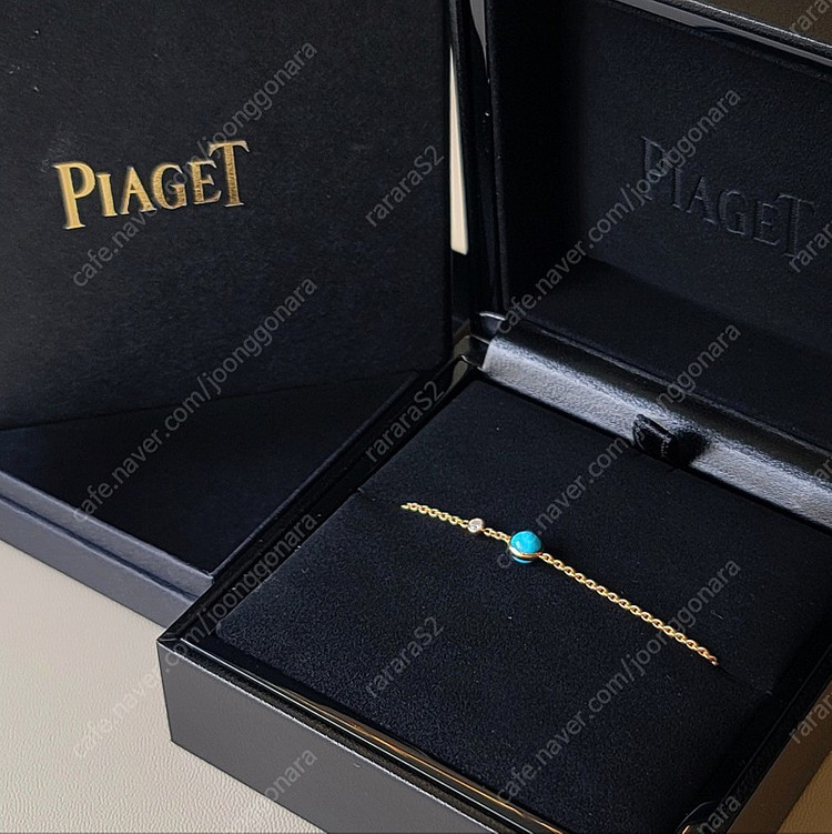 피아제 포제션 브레이슬릿 핑크골드 터콰이즈 G36PB900 팝니다. 이미지