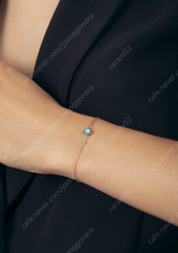 피아제 포제션 브레이슬릿 핑크골드 터콰이즈 G36PB900 팝니다. 이미지