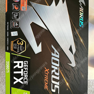 rtx2080ti 어로스 구매합니다