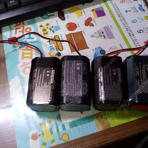 4S1P 배터리팩 14.48V 2150mAh 개당 2만