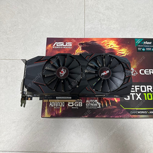 Gtx1070ti 아수스 켈베로스 에디션