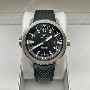 IWC 아쿠아타이머 42mm 블랙바