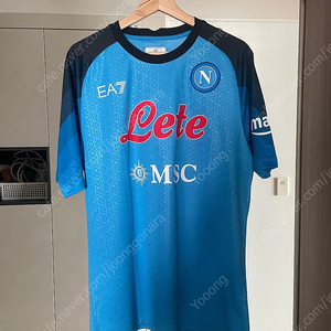 [XL] 나폴리 김민재 우승 유니폼 새 상품, SSC Napoli Home Match Shirt 2022/2023 #3 Kim Min Jae