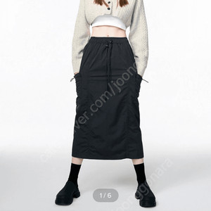 ETMON 에트몽 Wind Cargo Banding Skirt