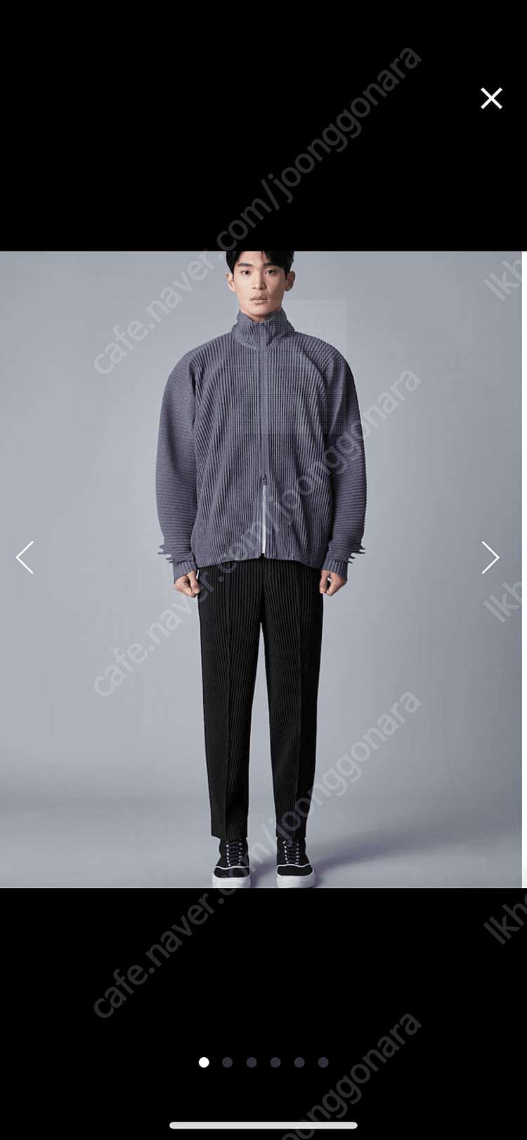 이세이 미야케 001 사이즈HOMME PLISSE ISSEY MIYAKE 테이퍼드 팬츠--5