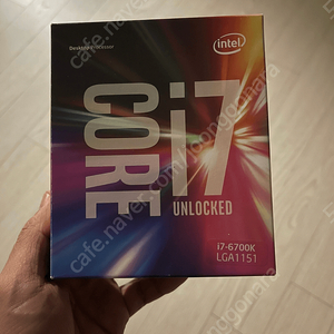 정품 i7-6700K 판매 (intel 인텔 씨피유 CPU 중고 벌크아님)