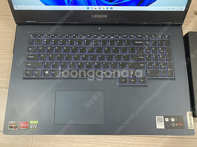 레노버 리전5 17인치 게이밍 노트북 RTX3060 부...--4