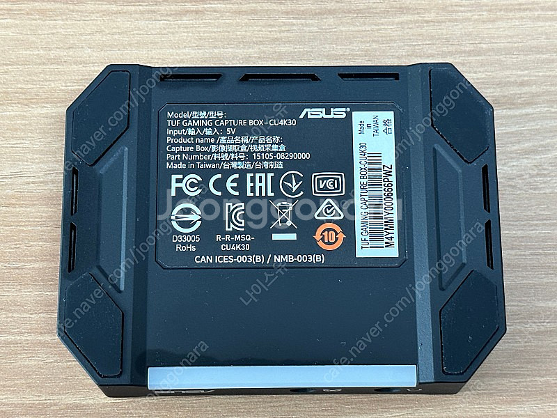 ASUS CU4K30 캡쳐보드 팝니다.--2