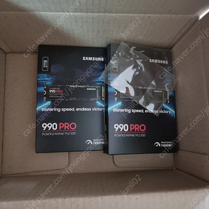 ssd 2tb 990 pro 2개 팝니다