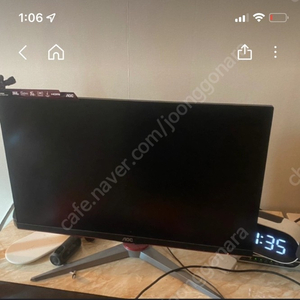 개인 .aoc 24g2 144hz 24인치 게이밍모니터