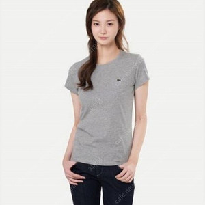 라코스테 여성 포켓로고 반팔티 새제품