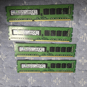 삼성 DDR3 8G 메모리 4개 팝니다.