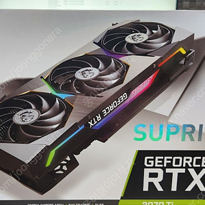 MSI SUPRIM X RTX 3070Ti 판매 합니다. (슈프림 3070Ti)