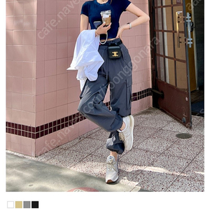 미착용새상품) 마리마켓 레이드 카고팬츠 차콜 M 택포