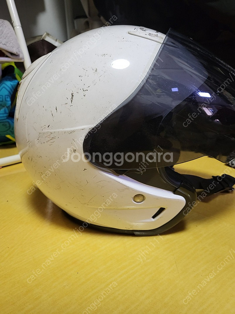 홍진 ch5 헬멧 + 블루투스 팝니다.--3