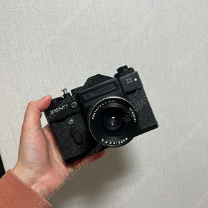 (제니트_결과물사진있음)Zenit ii + 30mm 광각 펜타콘렌즈 필름카메라