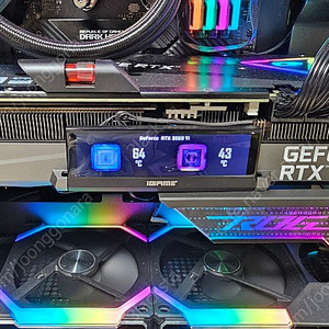 COLORFUL iGame 지포스 RTX 3060 Ti Vulcan OC D6 8GB LHR [asus strix 60ti 이상+추금 교환가능]
