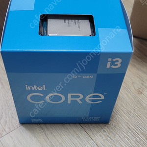 인텔 12100f cpu 정품 팝니다.