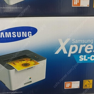 새상품 삼성전자 SL-C433 컬러레이저 프린터 팝니다.