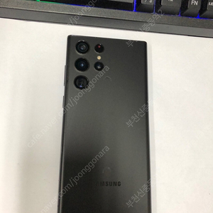 176340 갤럭시S22울트라 5G 블랙 A급 256GB 개통일 2022년4월 무잔상 67만 부천