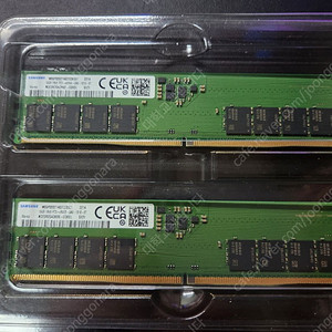 삼성 DDR5 4800MHz 16GB X 2