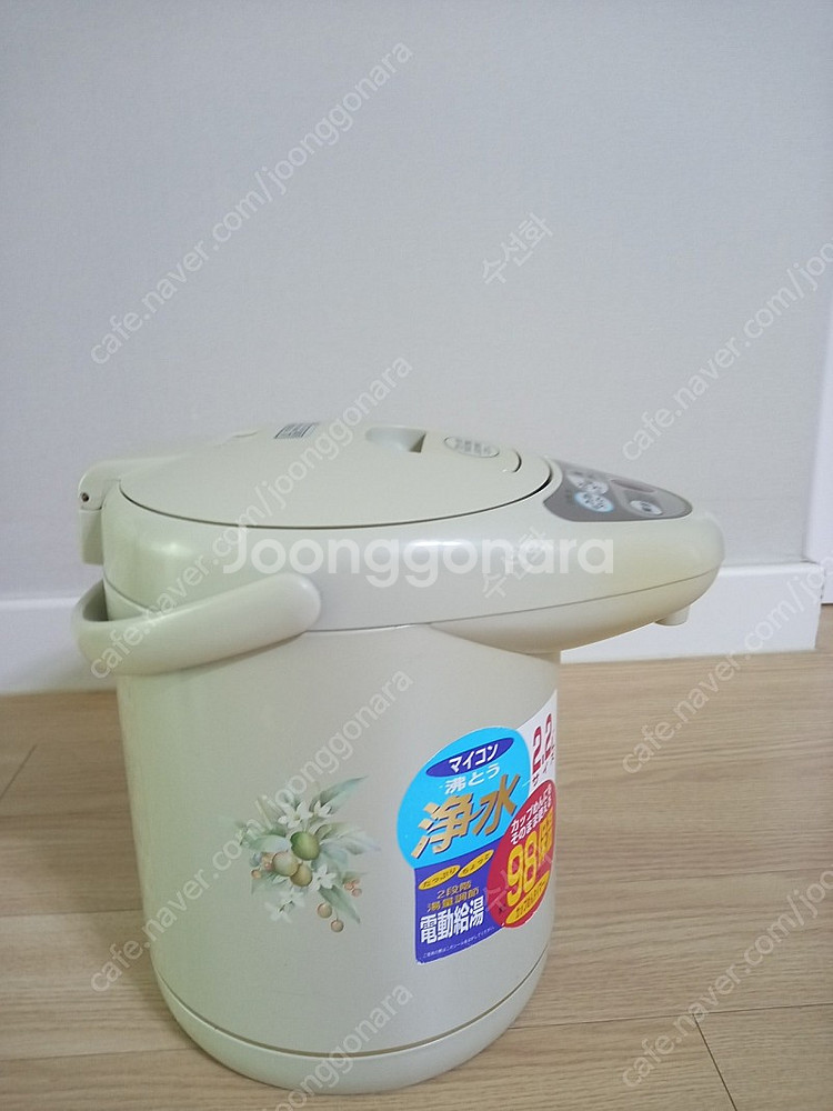 일본 타이거 전기포트(빈티지)--1