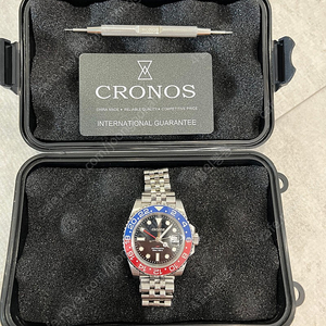 롤렉스 gmt master 팹시 오마주 (made by Chronos)