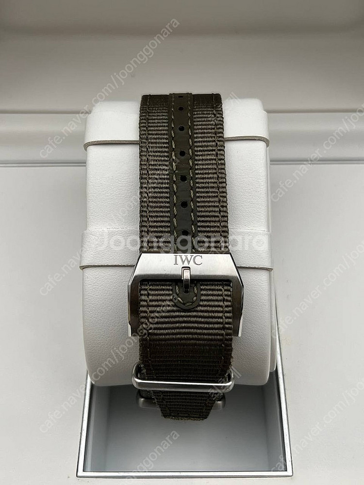 IWC 파일럿 크로노 43mm IW377724 검판--3