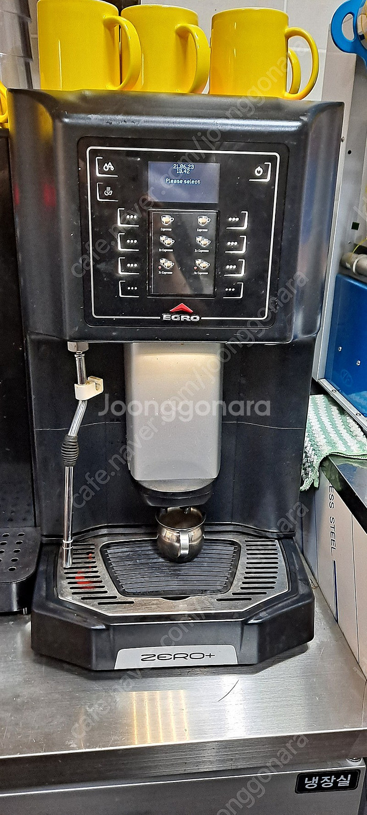 커피머신 (egro zero+) | 냉장고 | 중고나라