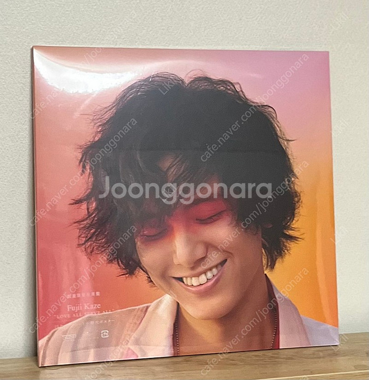 후지이 카제 2집 LP LOVE ALL SERVE AL...--0