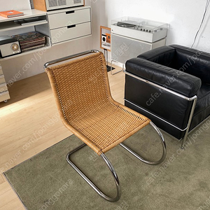 Mies Van Der Rohe thonet s533 mr10 미스반데로에 토넷 체어 의자 라탄 케인 빈티지 가구